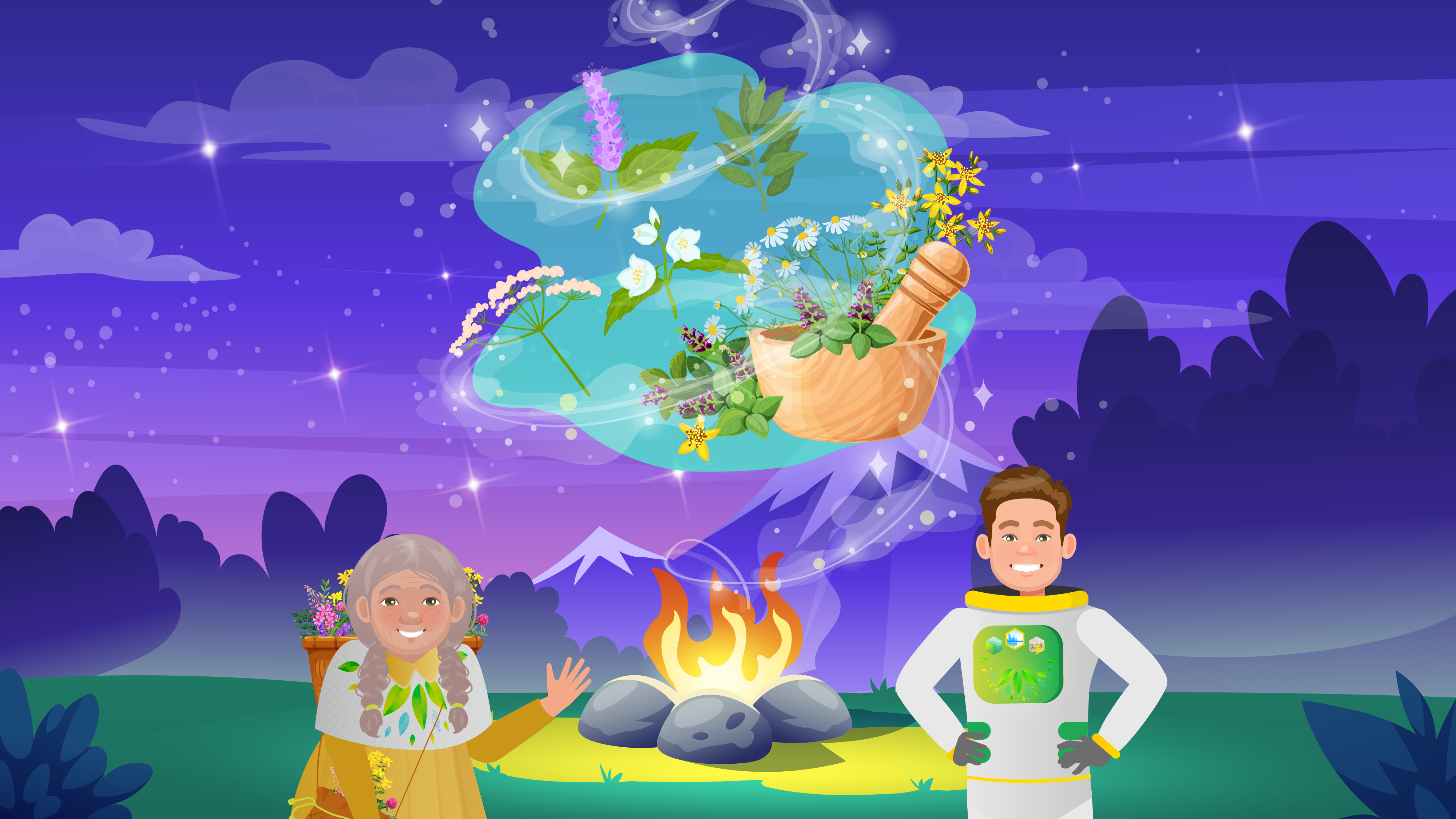 Iberogast | Animación y diseño de personajes