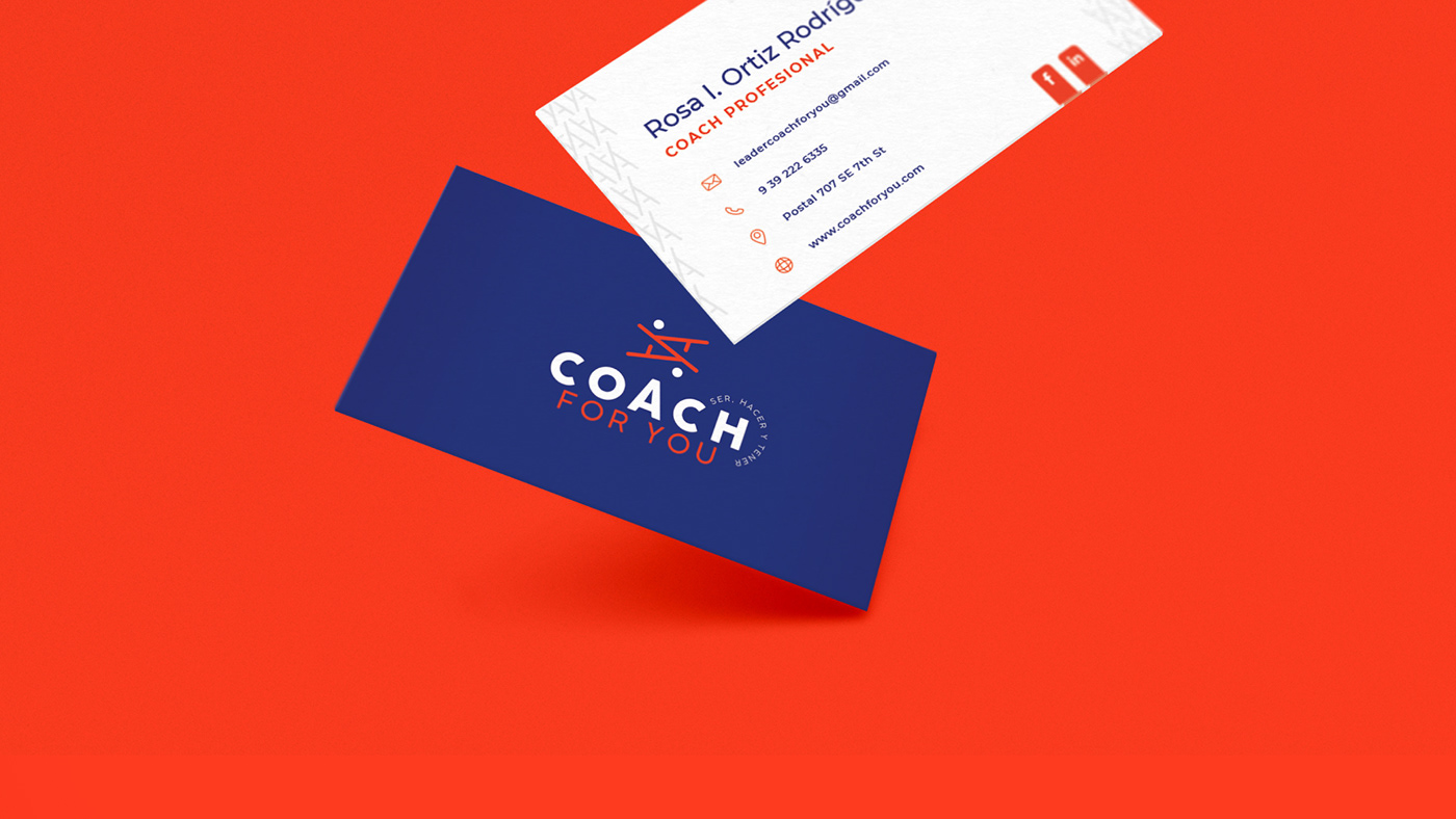 Coach for you | Creación de imagen corporativa, uso de marca, Branding