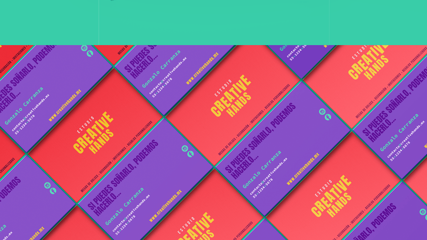 Creative hands | Creación de imagen corporativa, uso de marca, branding
