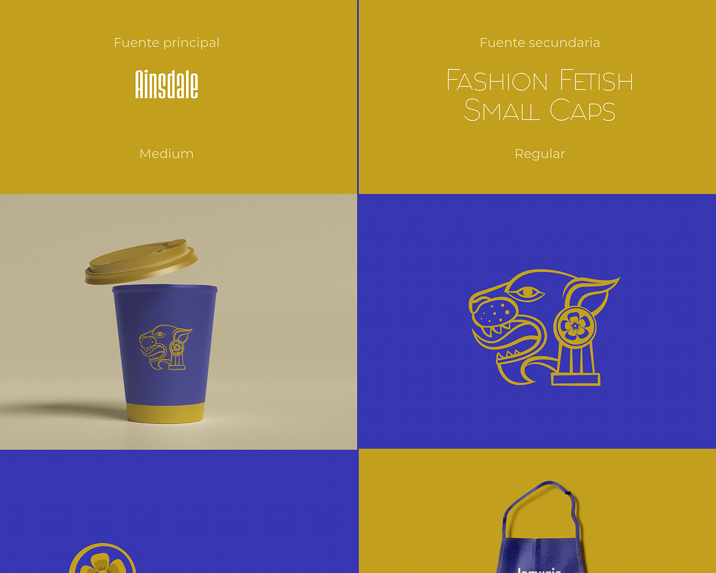 Lemuria café | Creación de marca, branding y creación de logo para marca de café