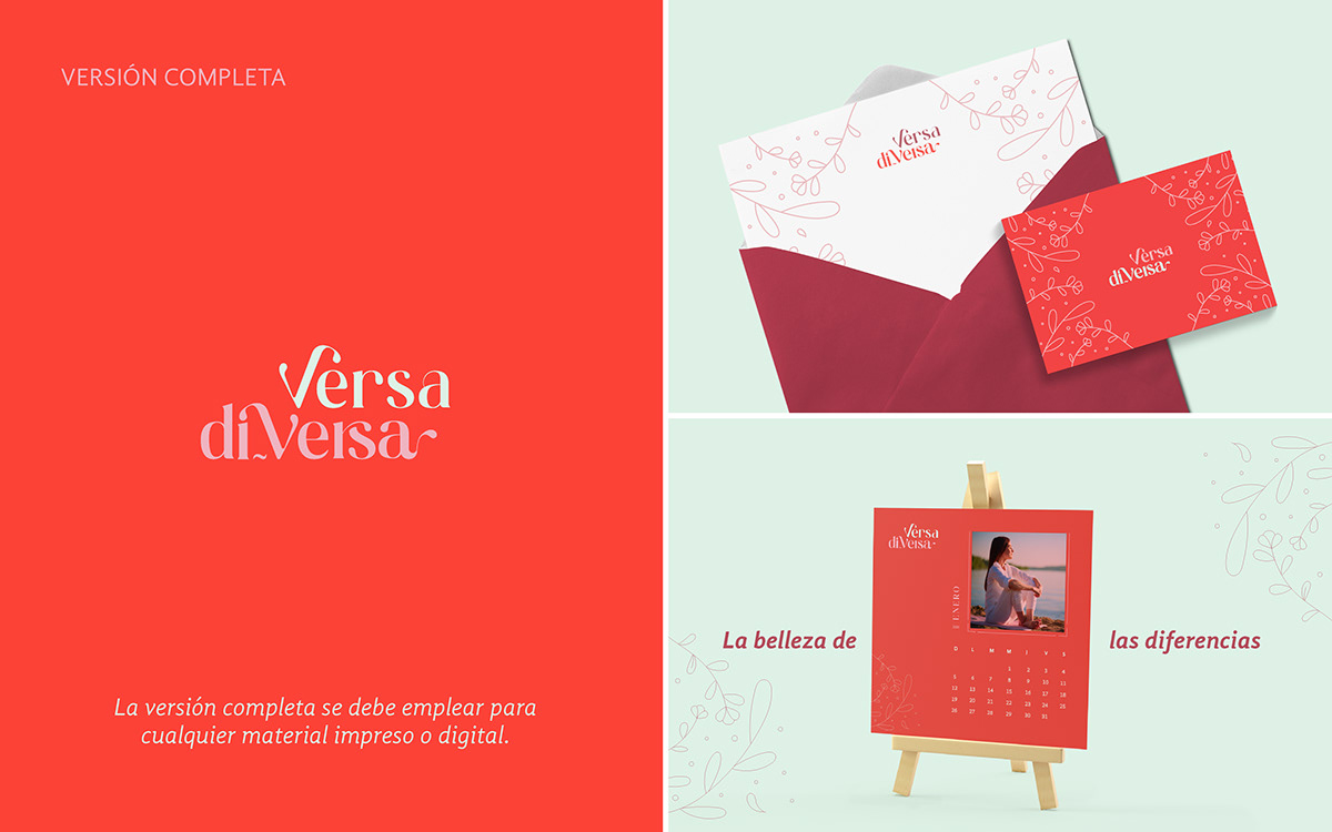 Versa Diversa | Branding, Uso de marca, Imagen corporativa