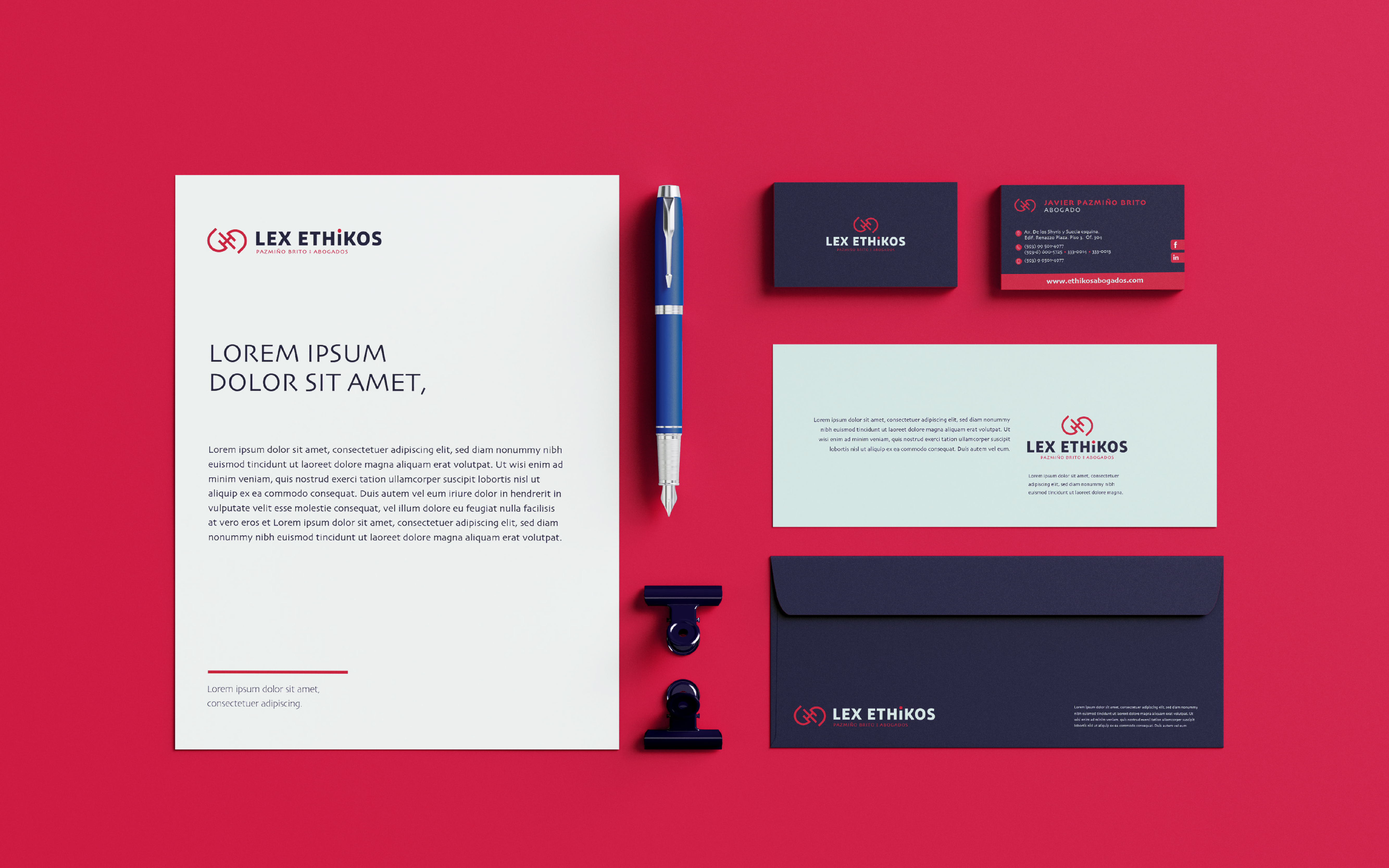Lex Ethikos | Creación de imagen corporativa, uso de marca, branding