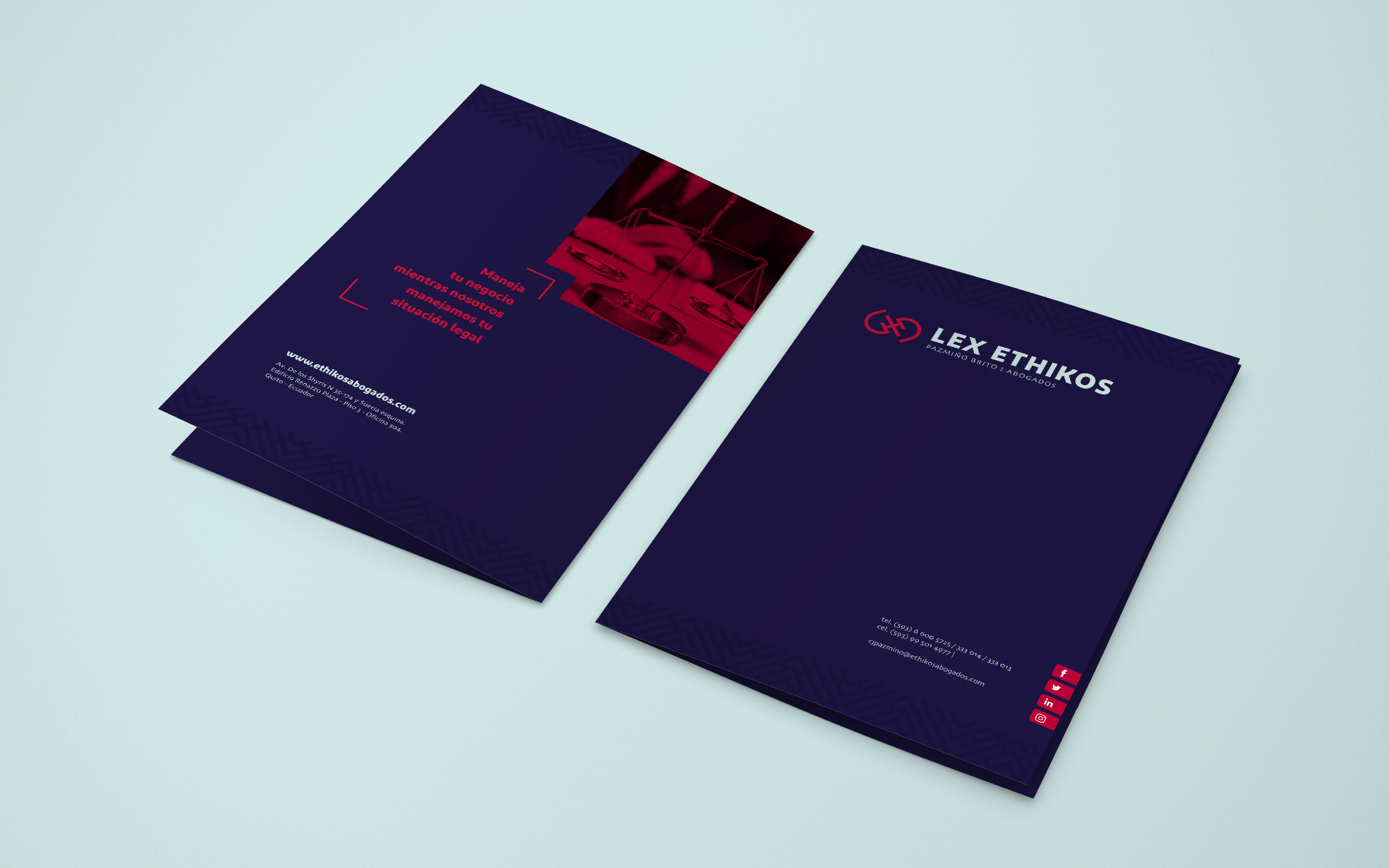 Lex Ethikos | Creación de imagen corporativa, uso de marca, branding
