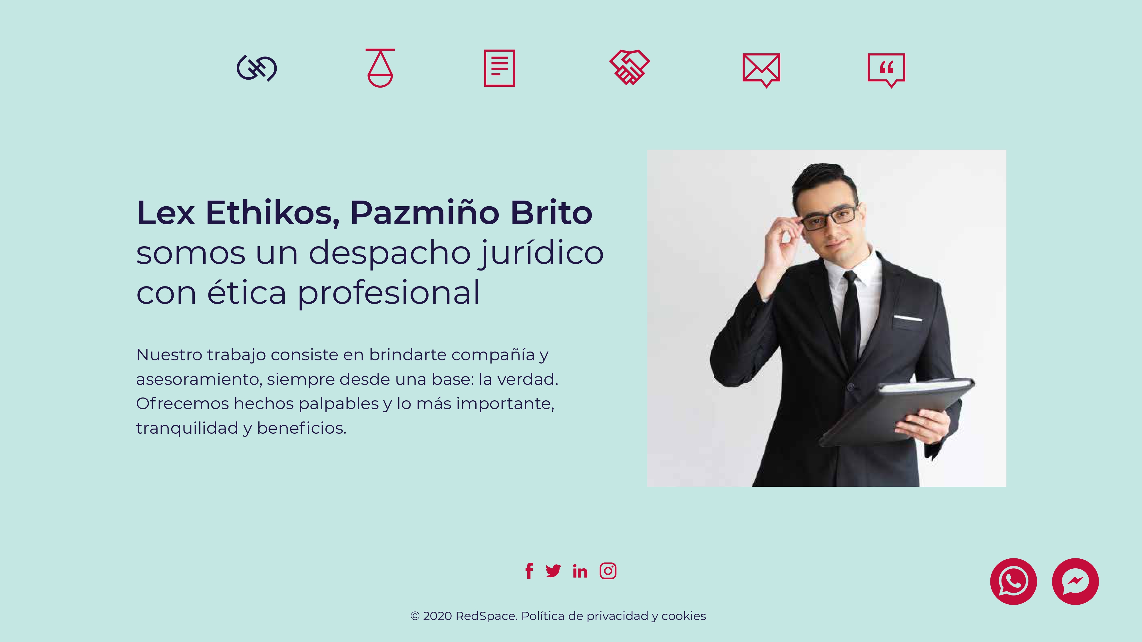Lex Ethikos | Creación de sitio web y hosting