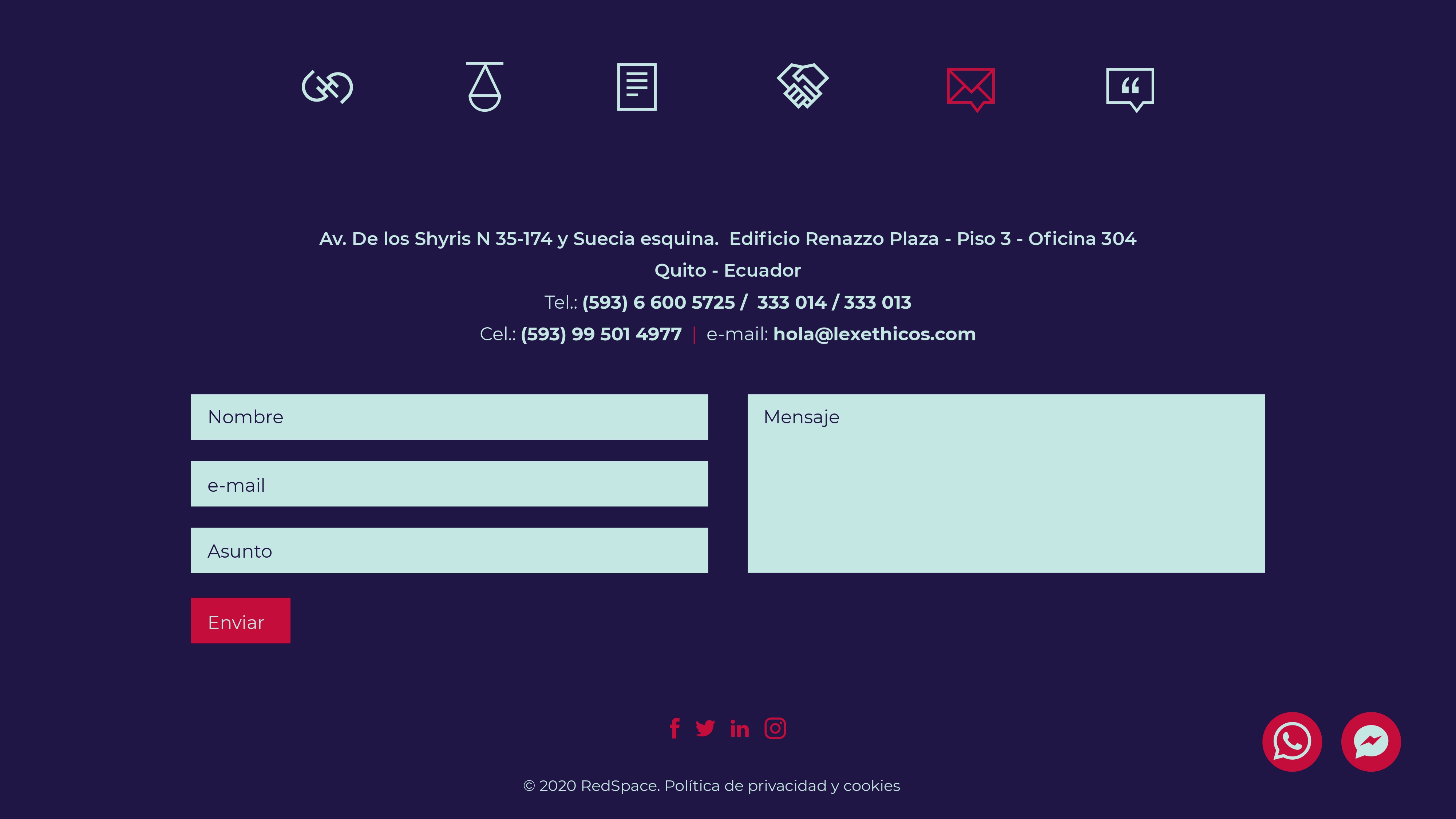Lex Ethikos | Creación de sitio web y hosting