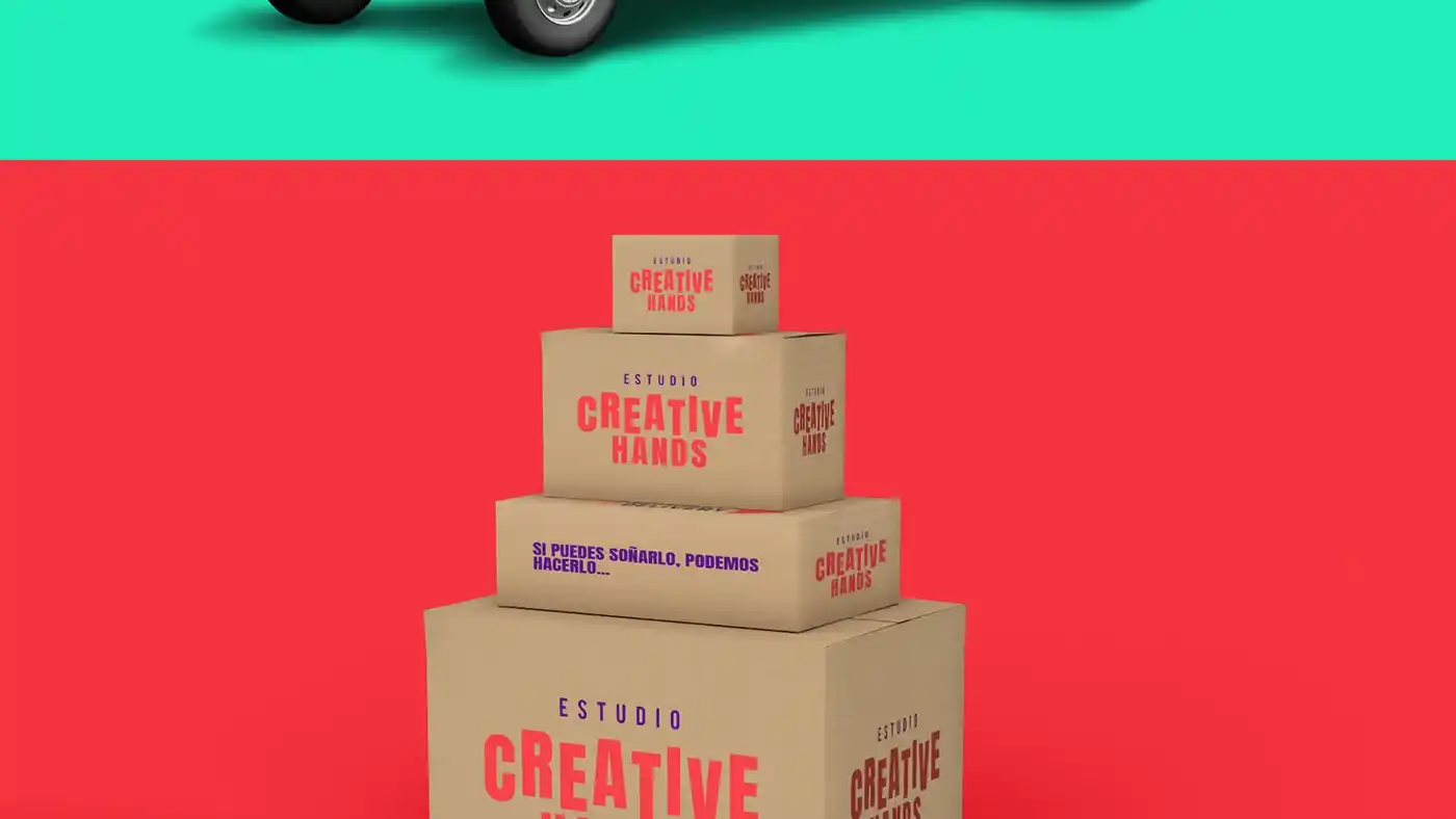 Creative hands | Creación de imagen corporativa, uso de marca, branding
