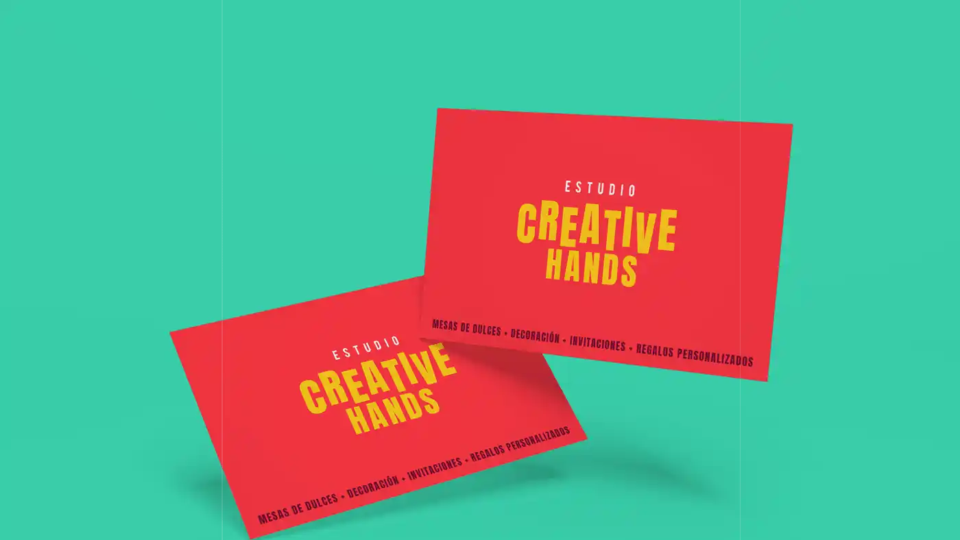 Creative hands | Creación de imagen corporativa, uso de marca, branding