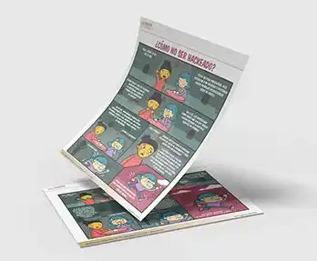 Diseño editorial ISSTE ciberseguridad