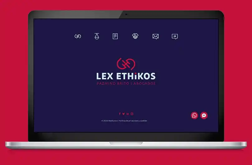 Sitio web Lex Ethikos